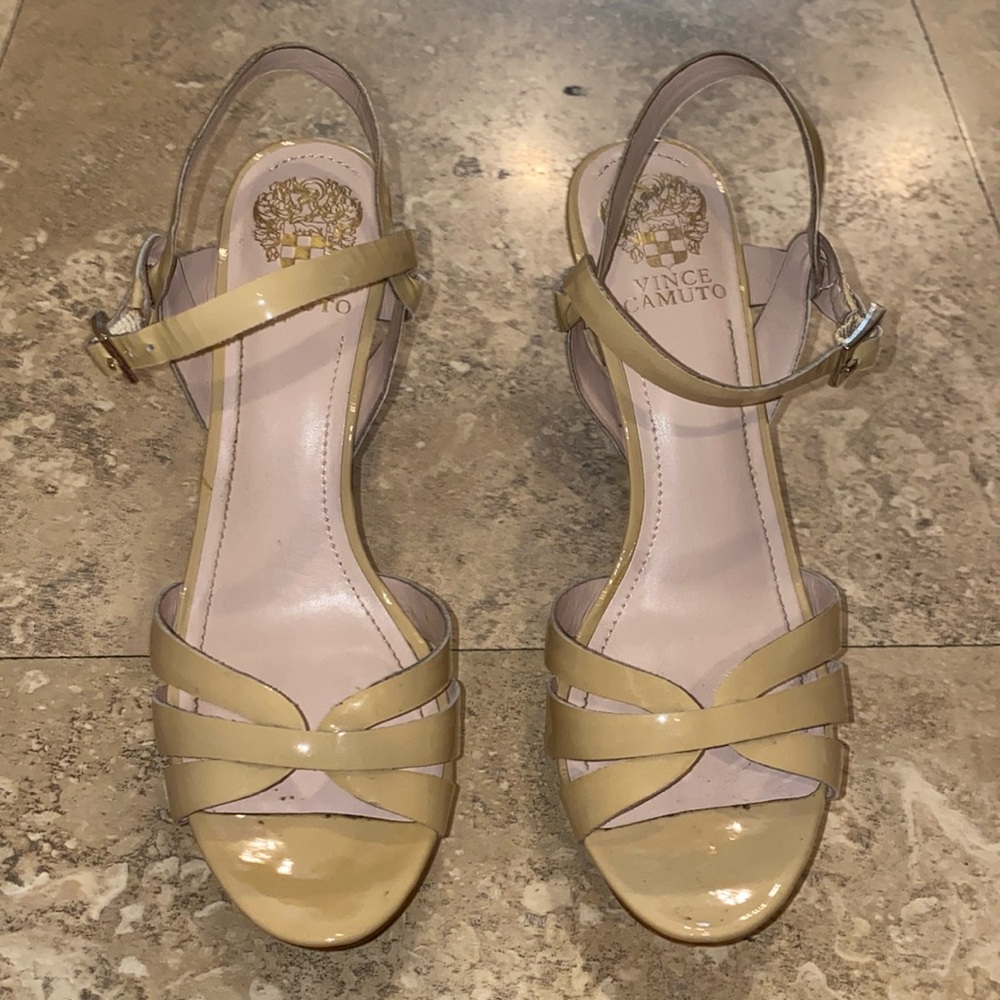 Vince Camuto Patent Leather Heels, size 9